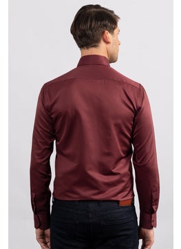 Tudors Modern Slim Fit Plain Satin Men's Shirt  - Image 4
