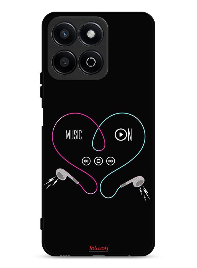Tolwak Honor Play 60 Plus 5G Protective Case Cover Music On - Image 1
