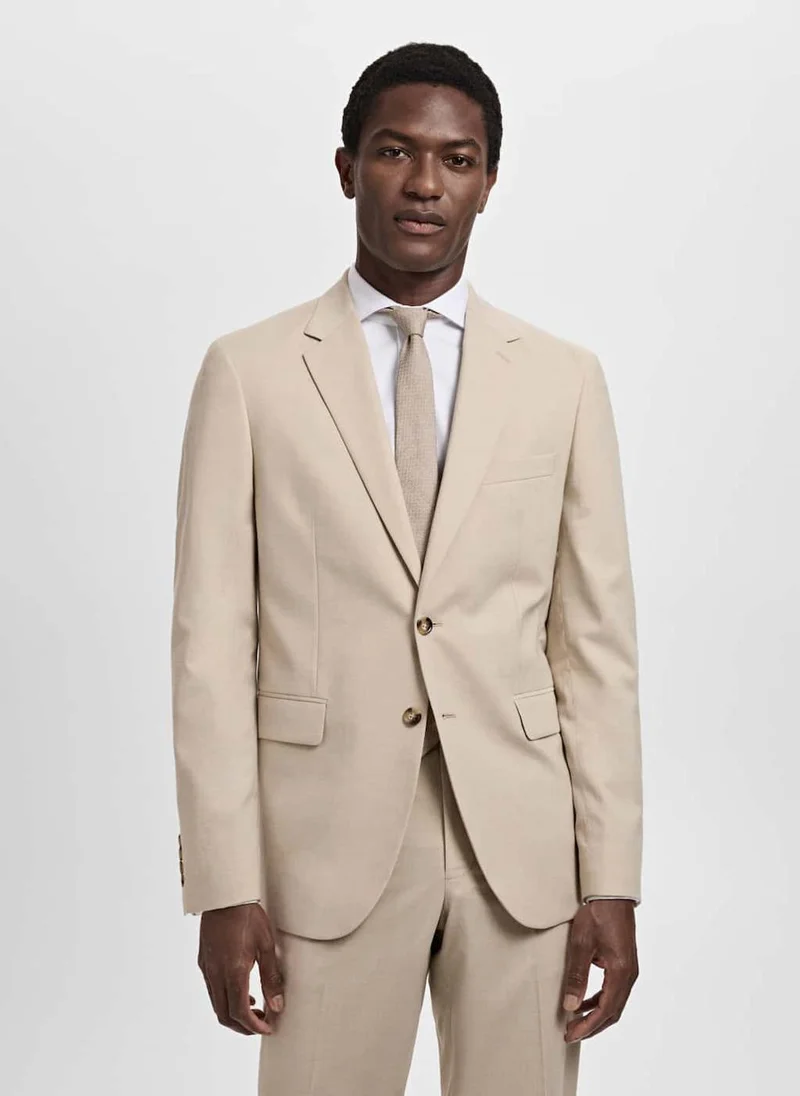 Mango Man Milan Slim-Fit Suit Jacket
