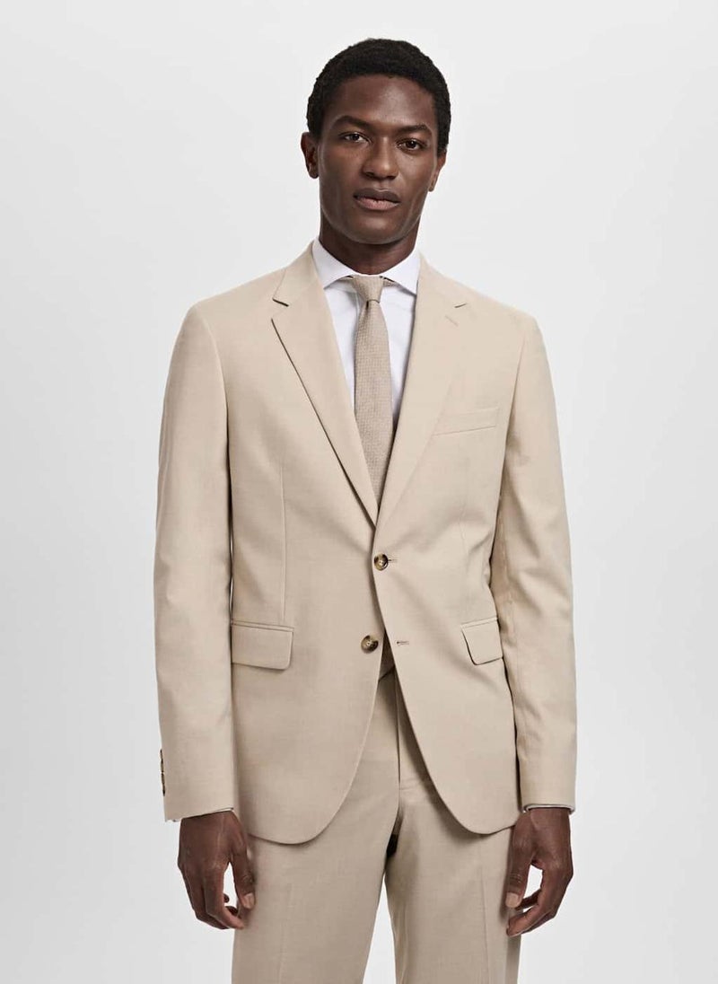 Mango Man Milan Slim-Fit Suit Jacket  - Image 1