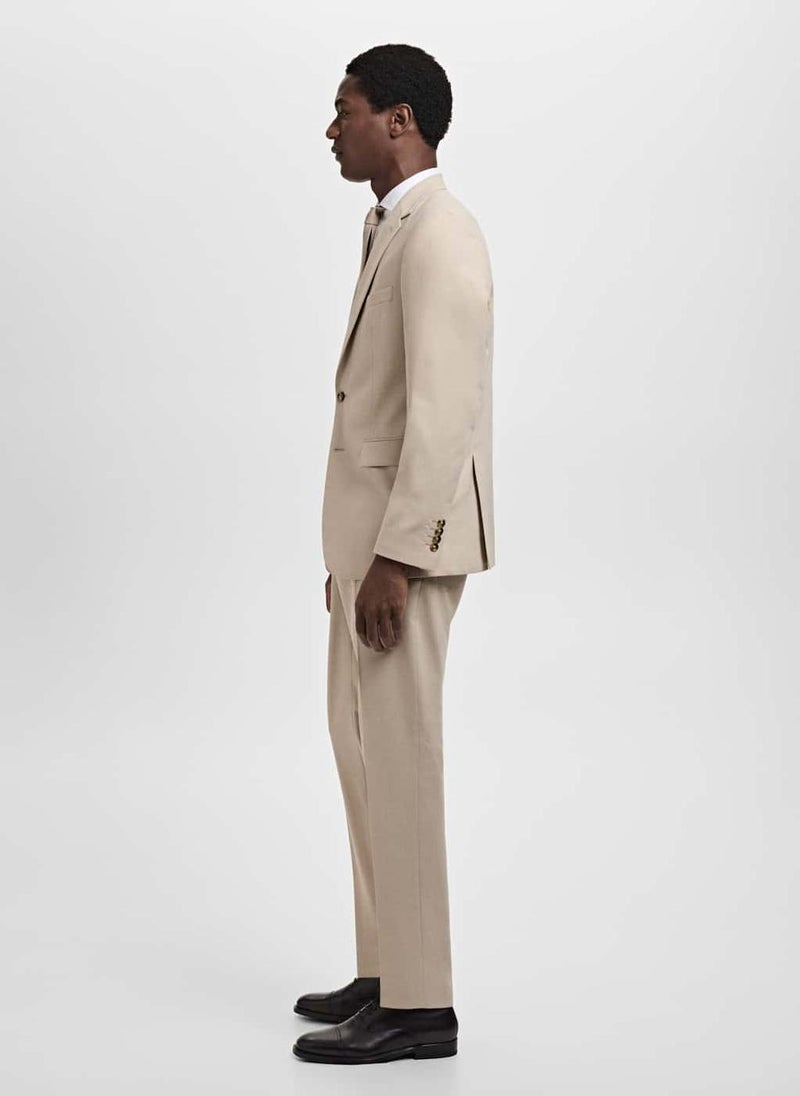 Mango Man Milan Slim-Fit Suit Jacket  - Image 3