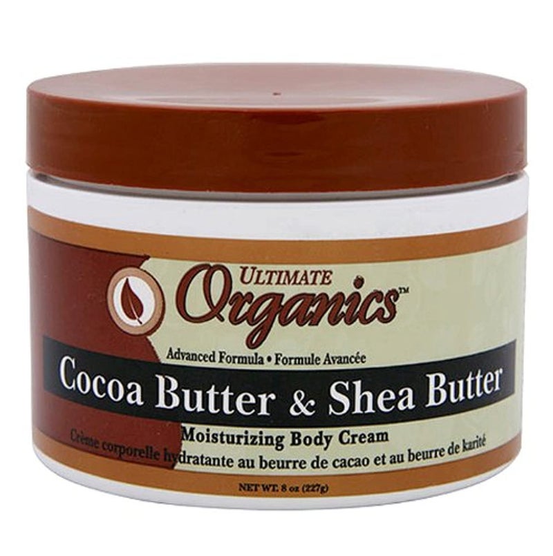 Ultimate Organics Ultimate Organic Cocoa Butter & Shea 8 oz. Jar - Image 1