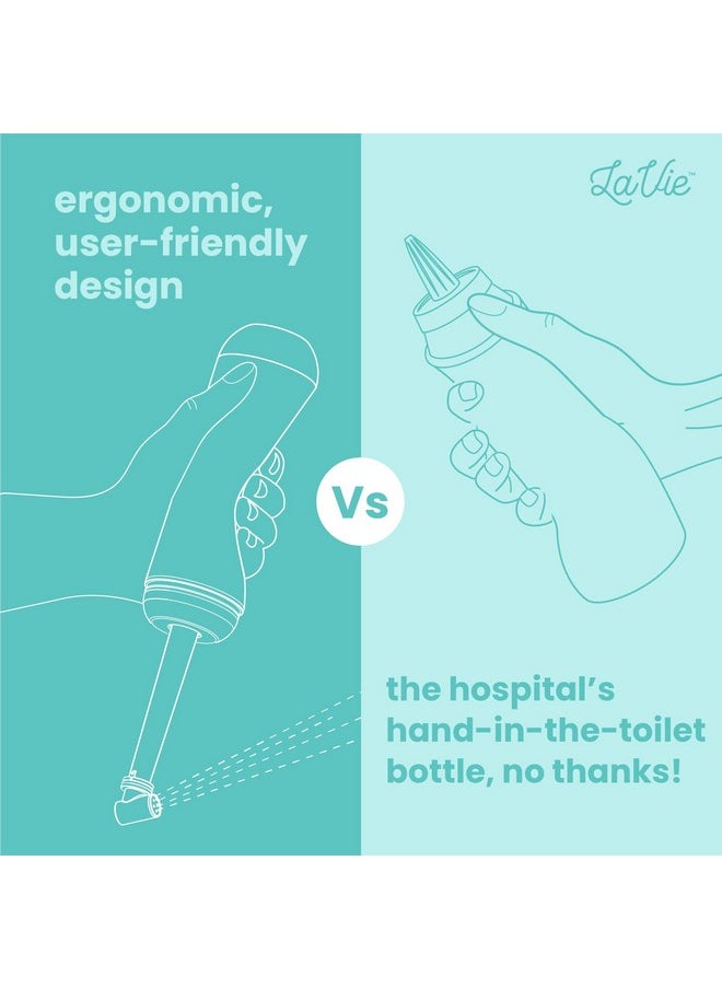 Lavie Peri Bottle For Postpartum Care, Portable Bidet, Upside Down Spray Bottle For Relief, Tears, And Hemorrhoids After Birth, Postpartum Essential  - Image 4