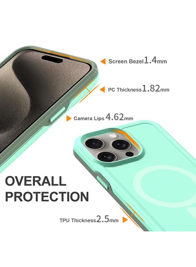 اس-توب جراب لهاتف iPhone 14 Pro مقاوم للصدمات MagSafe Armor PC Hybrid TPU - Image 4