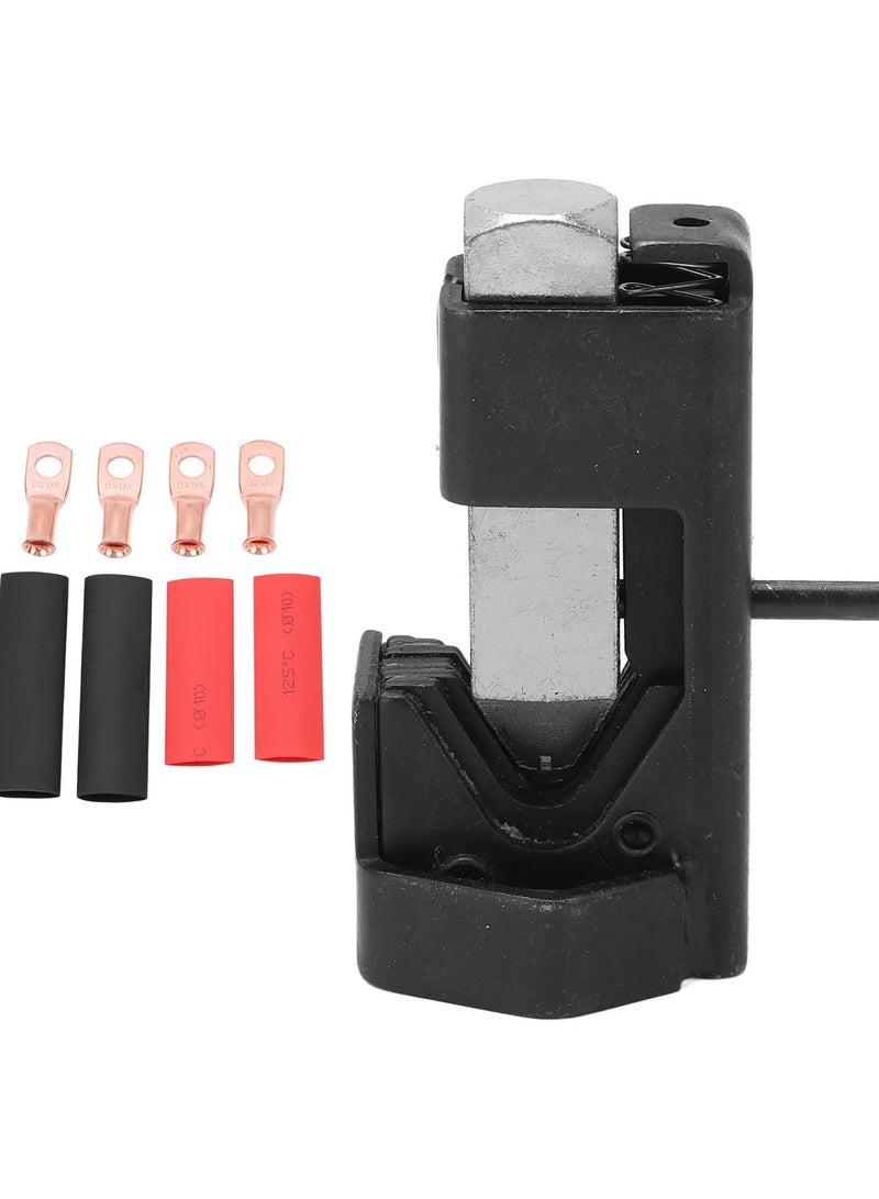 GGOOT Battery Hammer Crimper Lug Crimping Tool for 8AWG 6AWG 4AWG 2AWG 1/0 3/0 Wire Gauge - Image 1