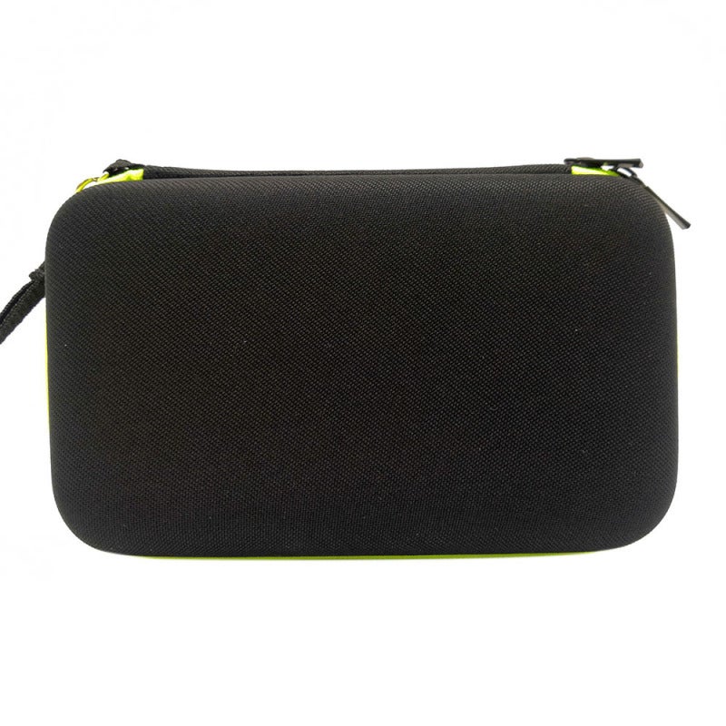 Thermometer Case Hard EVA Semi-Waterproof Shockproof Compact - Durable Lightweight Travel Organizer With Hand Strap Green for Digital Thermometer Cosmetics USB Chargers - Image 3