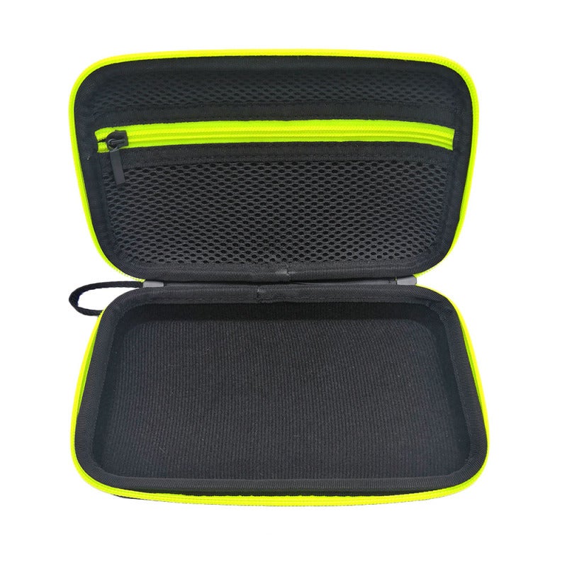 Thermometer Case Hard EVA Semi-Waterproof Shockproof Compact - Durable Lightweight Travel Organizer With Hand Strap Green for Digital Thermometer Cosmetics USB Chargers - Image 5