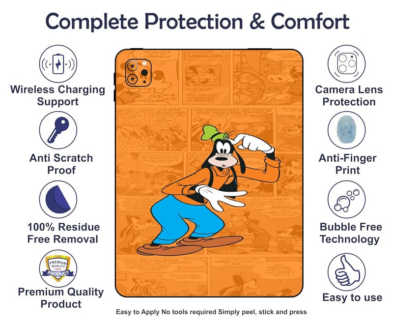 WRAP CRAFT Decal Skin Compatible with iPad Pro 11 inch 2020 Model Skin Revamp Your tablet's Style with Fashionable Skin for iPad Pro 11 inch 2020 Model; DP-116 - Image 3