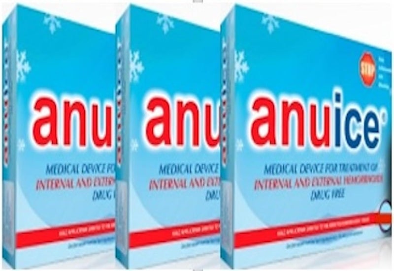 وداعًا للبواسير جهاز طبي لعلاج البواسير الداخلية والخارجية، بدون الآثار الجانبية الجراحية. عبوة من 3