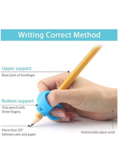Generic Pencil Grips, Breakthrough Assorted Writing Aid Grip Trainer Posture Correction Finger Grip for Kids Preschoolers Children Adults Special Needs for Lefties or Righties(6PCS)  - Image 5