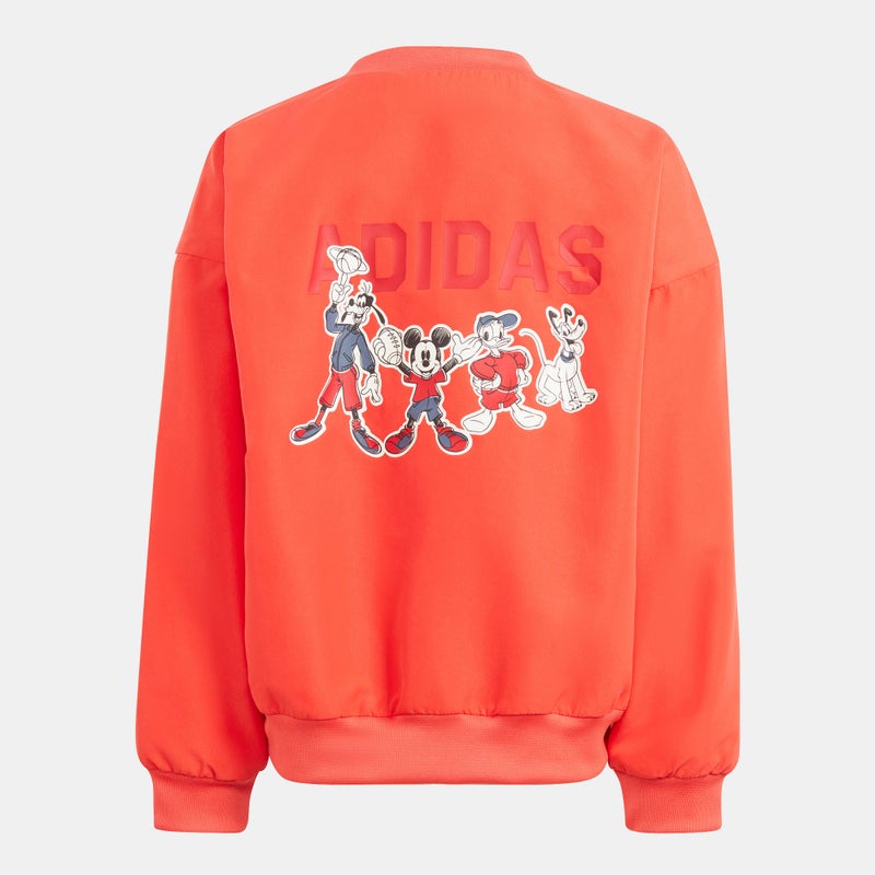 Adidas Kids' x Disney Mickey Mouse Windbreaker Jacket (Younger Kids) - Image 2
