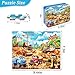 MZZOTOY Construction Vehicles Puzzles for Kids Ages 48 60 Pieces Jigsaw Puzzles for Kids Ages 35 Puzzle for Girls and Boys Learning Educational Puzzles Toys in a Metal Box - Image 4