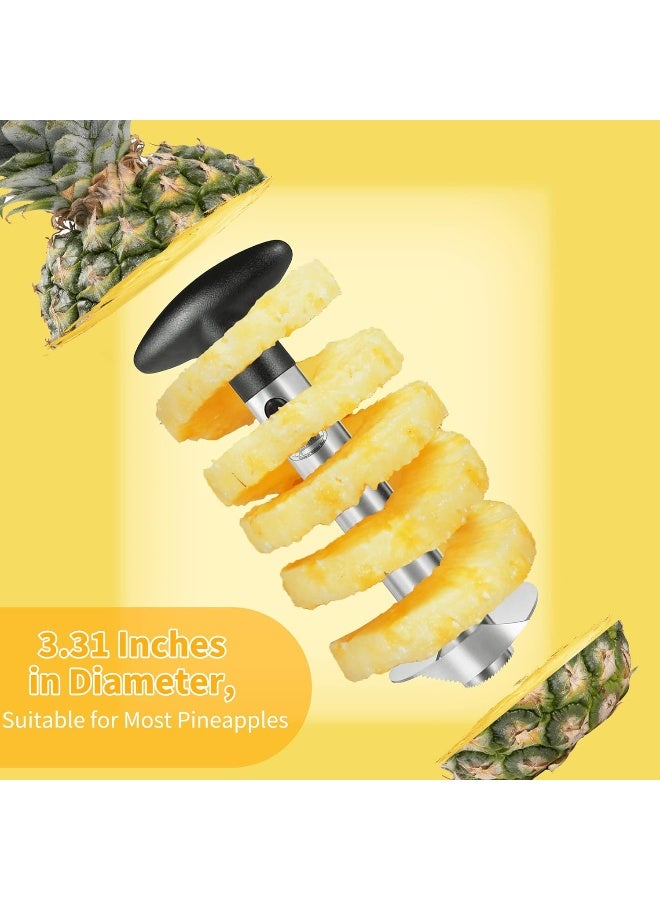 Pineapple Corer, [Upgraded, Reinforced, Thicker Blade] Newness Premium Pineapple Corer Remover, Stainless Steel Pineapple Core Remover Tool for Home & Kitchen with Sharp Blade for Diced Fruit Rings  - Image 3