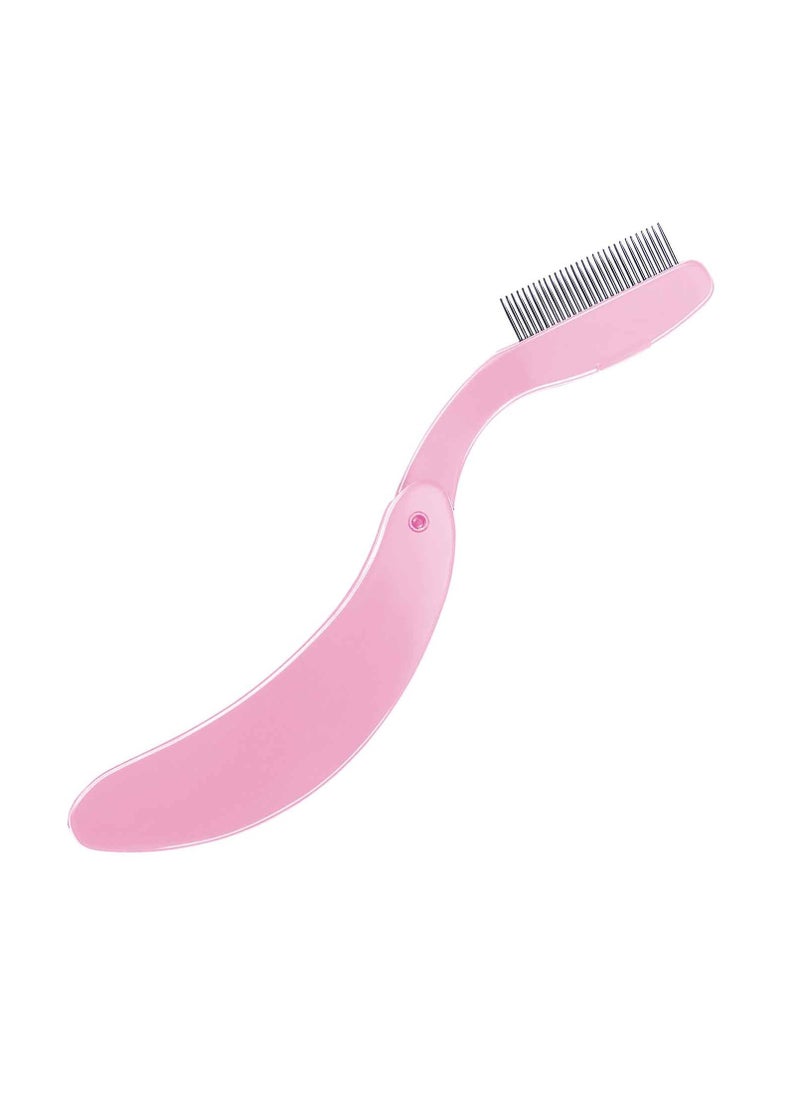 Eyelash Comb Eyelash Separator Tool Eyelash Comb Separator Folding Eyelash Brush Separator Lash Comb for Eyelash Makeup Brush