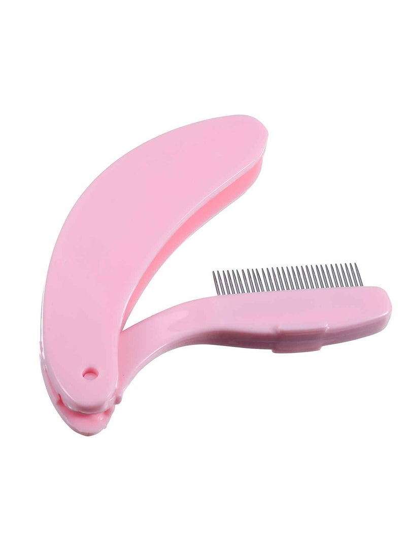 Eyelash Comb Eyelash Separator Tool Eyelash Comb Separator Folding Eyelash Brush Separator Lash Comb for Eyelash Makeup Brush