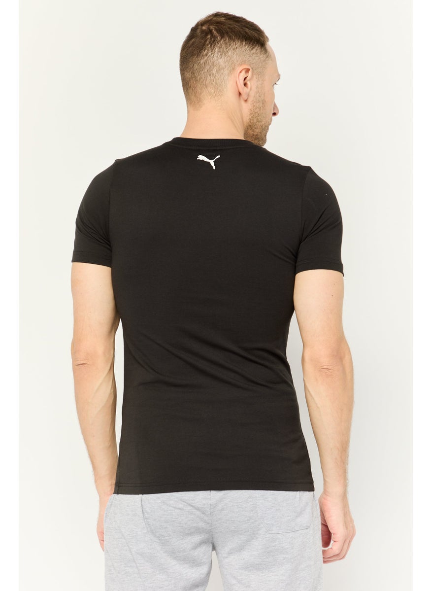 Puma x Scuderia Ferrari - Men Sportswear Fit Short Sleeves Outdoor T-shirt, Black - Image 1