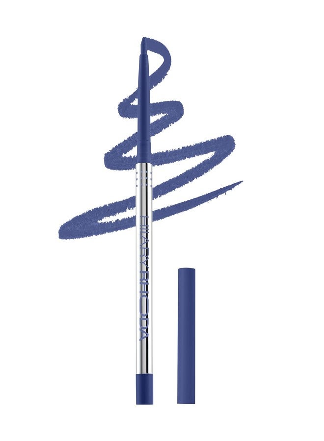 هيلاري رودا قلم تحديد العيون هيلاري رودا ستروك إت | قلم كحل ملون للعيون والكاجال | تركيبة سهلة الانزلاق وسريعة الجفاف | لمسة نهائية مطفية | مبراة مدمجة | 0.26 غرام (أزرق محيطي | درجة اللون 03) - Image 1