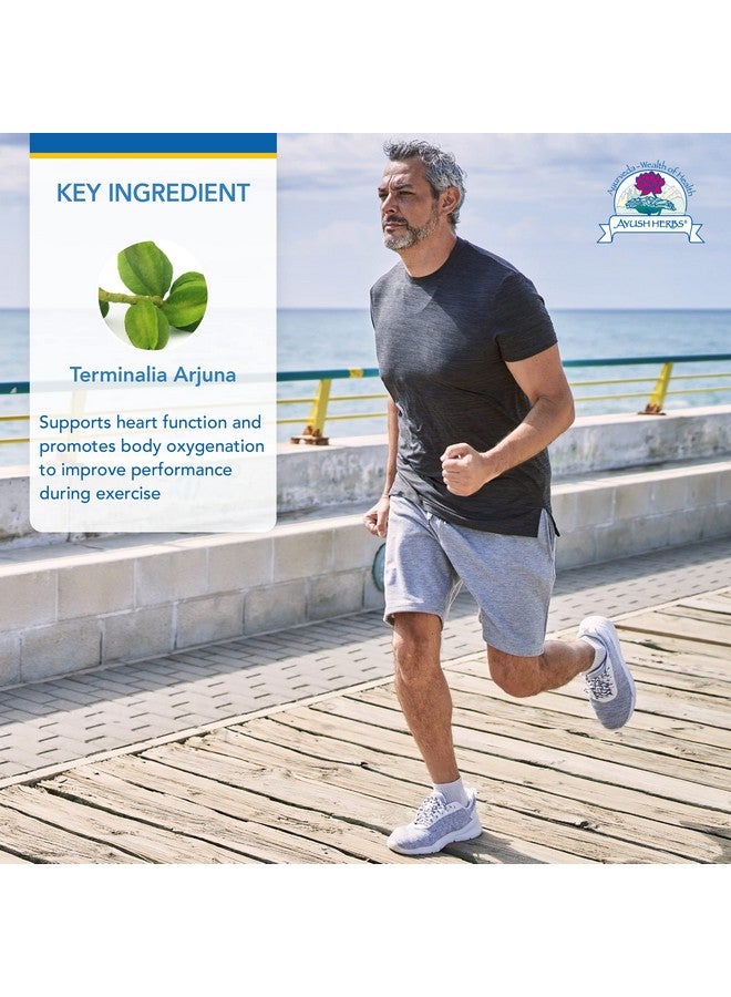 Ayush Herbs Arjuna Heart Herbal Supplement For Heart Support Heartprotection Capsules For Men And Women 90 Vegetarian Capsules - Image 5