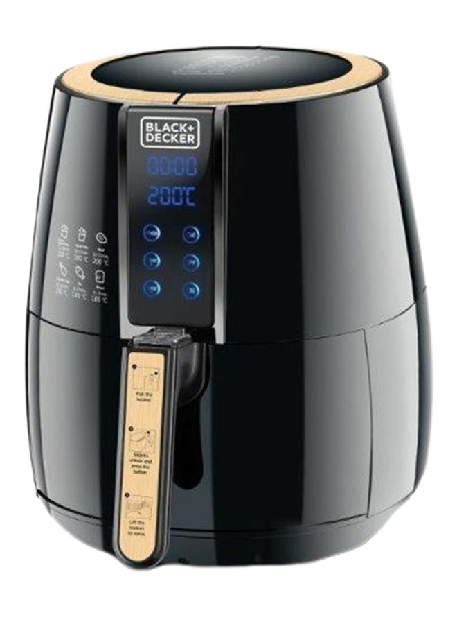 BLACK+DECKER & Decker 4 Liter Digital Air Fryer AerOfry, 4 L 1500 W Af400-B5 Black - Image 1