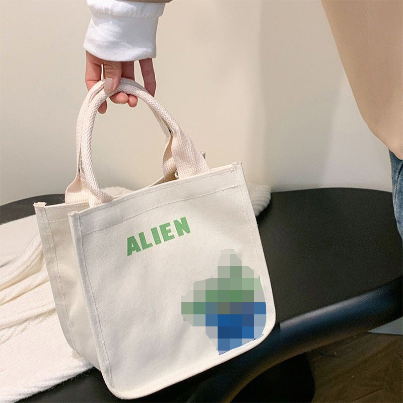 New Style Cute Cartoon Large-Capacity Travel Trendy Lightweight Small Square Bag Fashionable Casual Handbag - Image 3