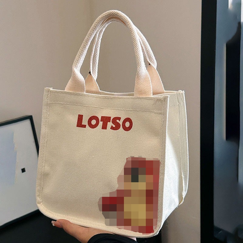 New Style Cute Cartoon Large-Capacity Travel Trendy Lightweight Small Square Bag Fashionable Casual Handbag - Image 5
