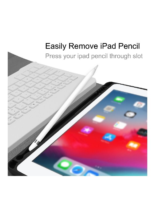 NIBEMINENT Keyboard Case Cover For Apple iPad Air 1/iPad 2/iPad Pro 9.7-Inch Black - Image 4