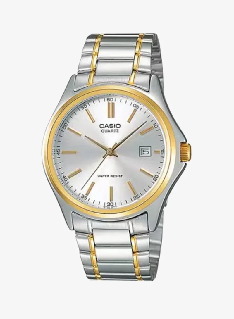 Casio Men's Analog Display Watch With Two Tone Stainless Steel Strap - MTP-1183G-7A