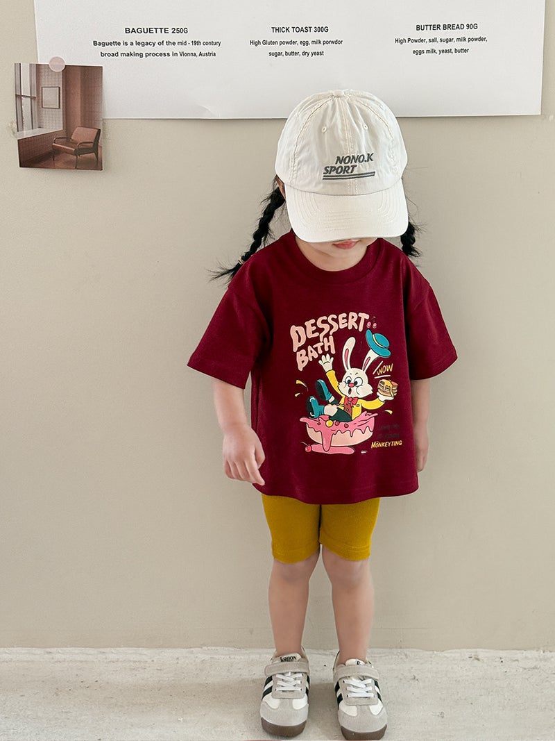 Verwood Children'S Wear Girls' Pants Summer Children Korean Shark Pants Yoga Pants Baby Sports Shorts - Image 4