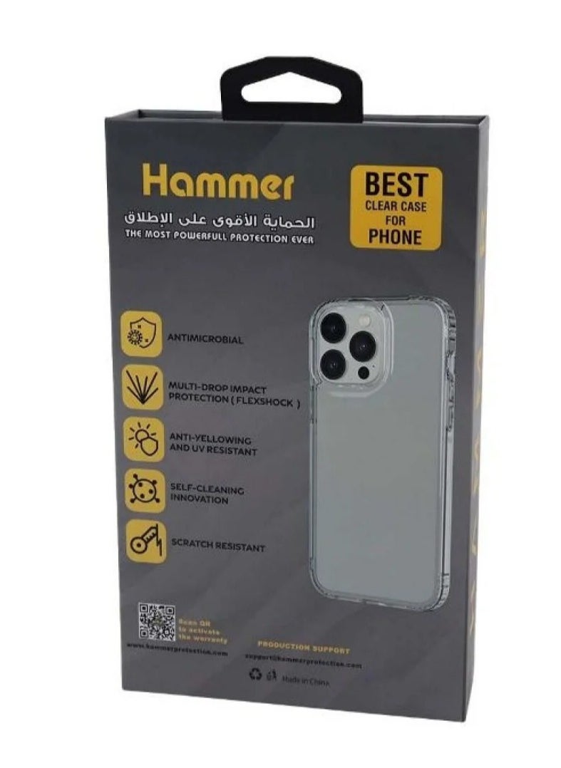Hammer - A complete transparent screen protection package from Hummer for iPhone 14 Pro Max, transparent 14 in 1 - Image 1