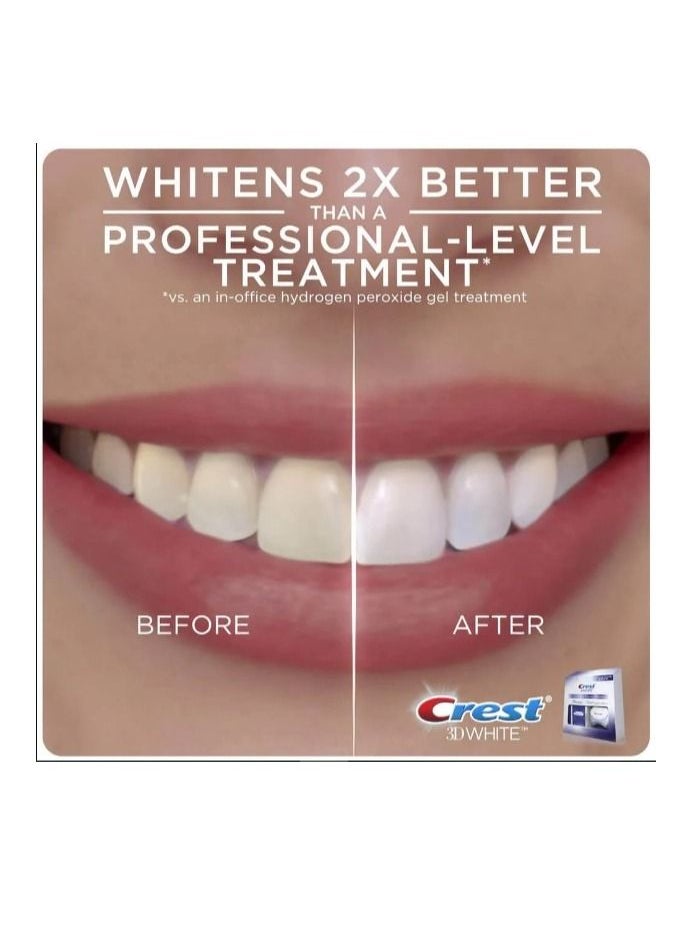 Crest - Crest 3D Whitestrips with Light, Teeth Whitening Strip Kit, 20 Strips (10 Count Pack) - Image 1