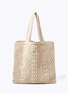 Macramé tote bag