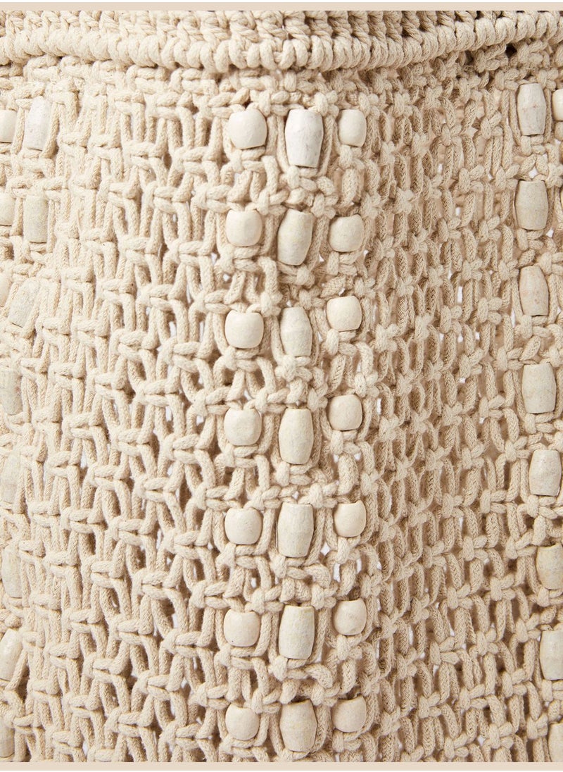 oysho - Macramé tote bag - Image 1
