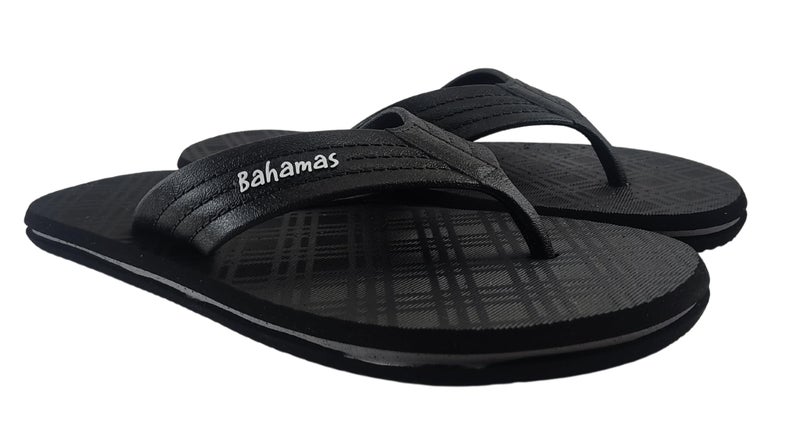 BAHAMAS Slippers for Men's(Black) - Image 3