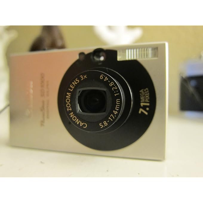 Canon PowerShot SD1000 7.1MP Digital Elph Camera with 3x Optical Zoom (Black) (OLD MODEL) - Image 3
