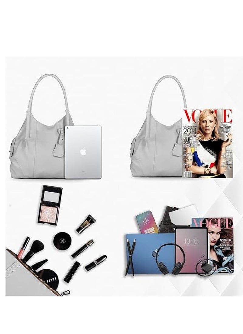 Fostelo Women's Jane Handbag (FSB-946) Grey  - Image 3