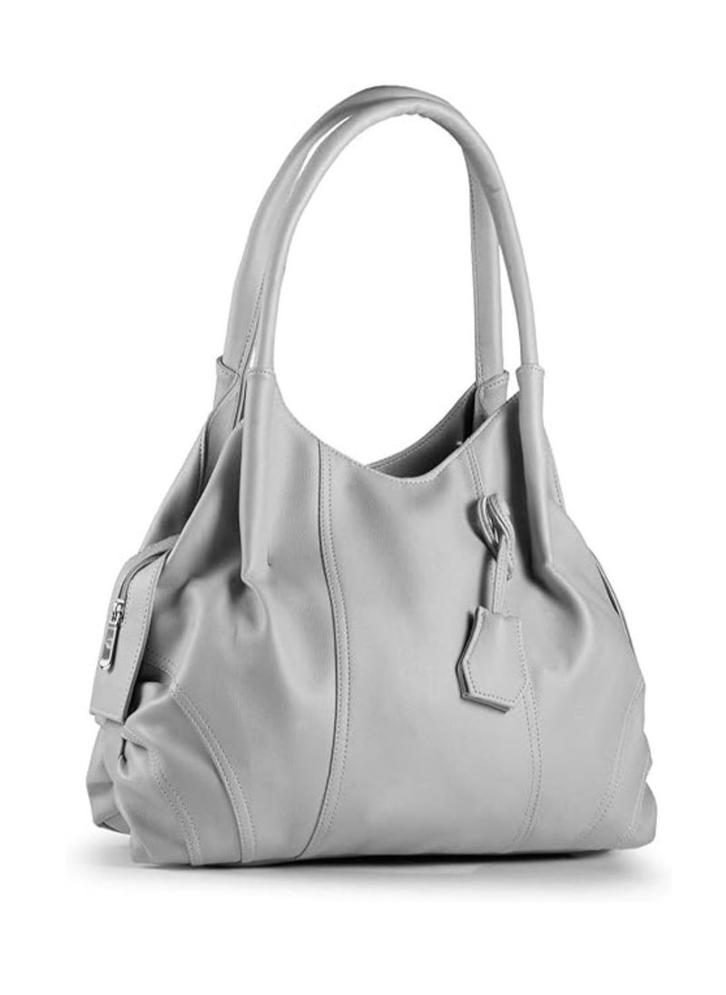 Fostelo Women's Jane Handbag (FSB-946) Grey  - Image 1