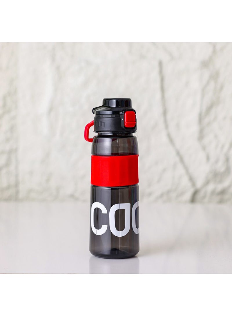 Alpine Aqua Sports Bottle – Durable Leak-Proof Water Bottle for Gym, Hiking, Outdoor Activities – BPA-Free, Reusable Hydration Bottle for Sports and Travel L8.5xW26.7Cm 1000ml Black/Red