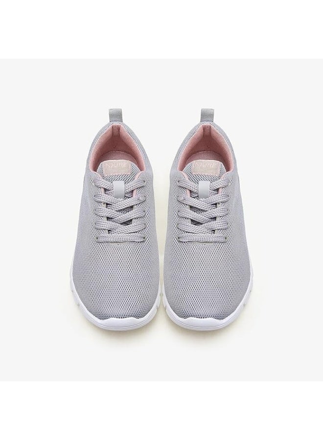 نديور أحذية نسائية من NDURE مع نعل مبطن | خفيفة الوزن | للجري | للمشي | تدريب الصالة الرياضية | الركض | مريحة وأنيقة | قابلة للتهوية | حذاء كاجوال سهل الارتداء للأولاد - Image 2