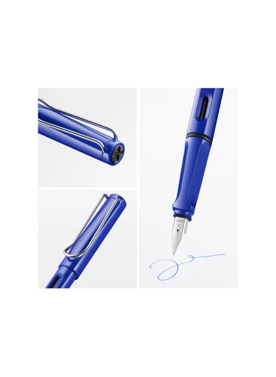 LAMY LAMY Safari Blue Broad Nib (14-B) Blue