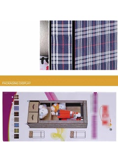 Generic Detached Wardrobe Stable Design Portable Cupboard Small Store Clothing Bedroom Furniture With Hanging Rails Drawer Roller Blind Gate Cloth Cover  - Image 2