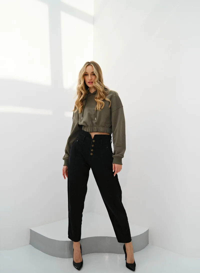 فيرجيو هودي قطن قصير مطاطي من فيرجيو