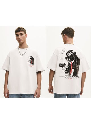 Coup Printed T-Shirt For Men - loose Fit Fit - White - Multi Color - pzsku/Z97B051D5C631C9DF7096Z/45/_/1680183646/b33fbb4a-2efe-4c1b-b940-d4bd747d044f