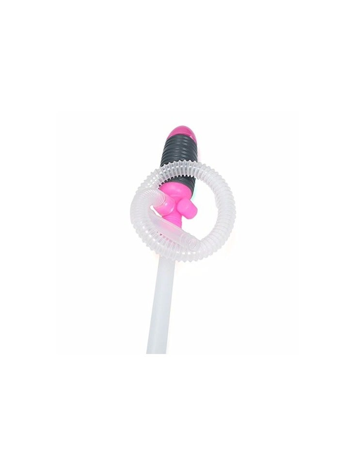 Generic Plastic Handheld Water Pump - 62cm - Heavy-Duty Manual Hand Pump with Ergonomic Handle for Efficient and Smooth Liquid Transfer - Versatile Use for Water, Fuel, Oil, and Automotive Fluid Transfer  - Image 2