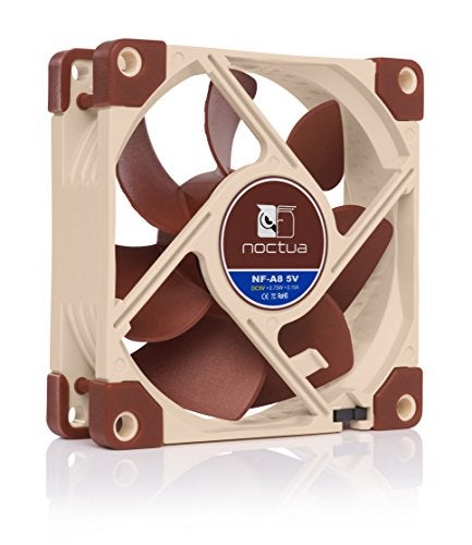 Noctua NF-A8 5V, Premium Quiet Fan with USB Power Adaptor Cable, 3-Pin, 5V Version (80mm, Brown) - Image 4