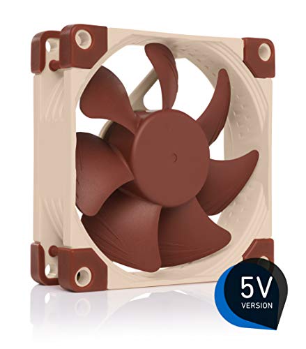 Noctua NF-A8 5V, Premium Quiet Fan with USB Power Adaptor Cable, 3-Pin, 5V Version (80mm, Brown) - Image 2