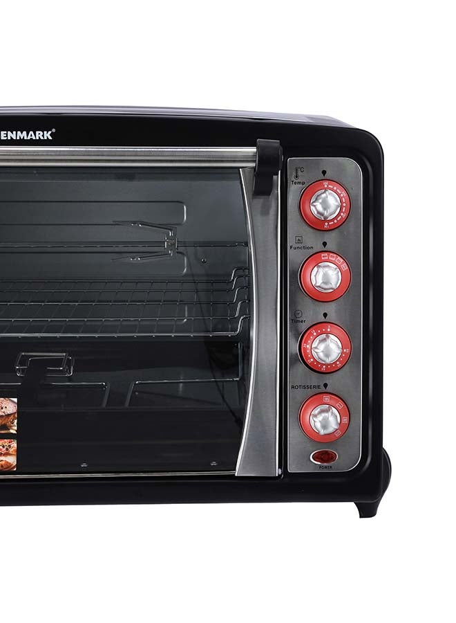 Olsenmark Electric Oven With Convection And Rotisserie 80 L 2800 W OMO2184 Black - Image 5