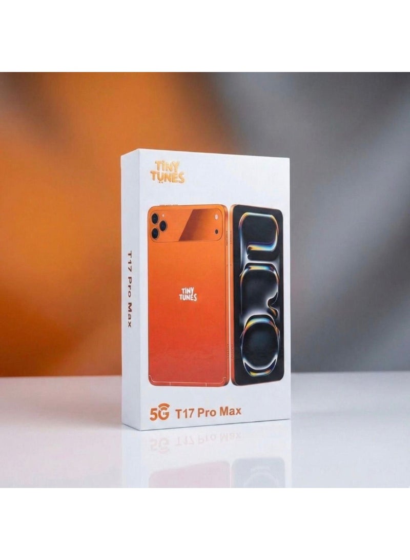 تيني تونز جهاز Tiny Tunes T17 Pro Max اللوحي بنظام Android بشاشة 10.1 بوصة وتقنية 5G - ذاكرة وصول عشوائي 24 جيجابايت، سعة تخزين 1 تيرابايت، بطارية 10000 مللي أمبير - Image 2