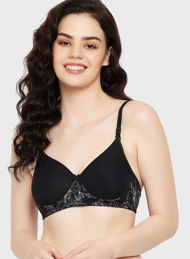 Clovia Plunge Neck Bra - Image 1