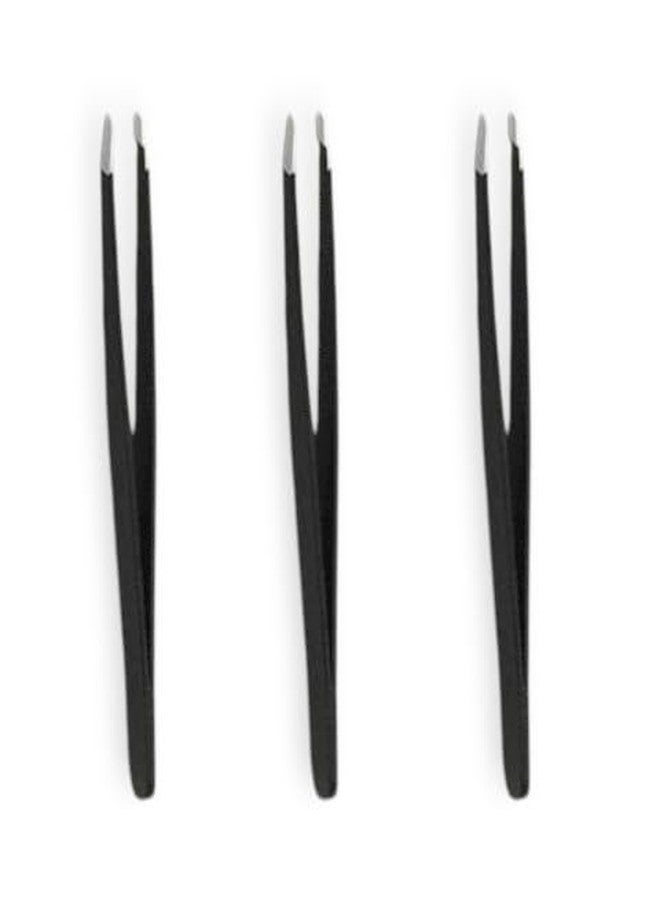 DreamCut Expert Slanted Tweezers - Stainless Steel (Expert Slant Tweezers, 3, Count) - Image 2