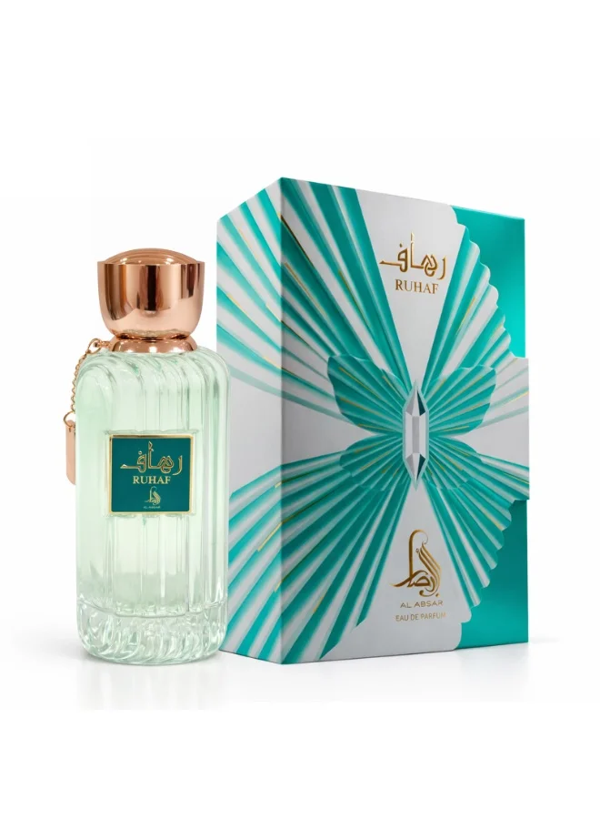 Al Absar Al Absar Raihaf Perfume 100ML - Eau de Parfum For Her - Fresh Green Floral Musky Elegant Long Lasting Fragrance